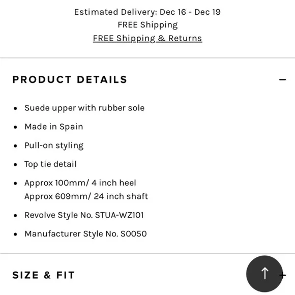 Stuart Weitzman OTK walnut brown suede boots 8.5 highland over-the-knee $795 - Picture 10 of 10